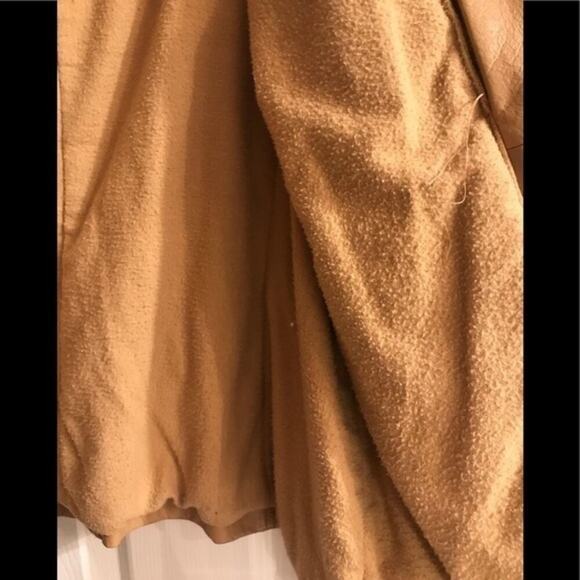 Vintage 80’s AX Armani Exchange Leather Jacket - Picture 3 of 6